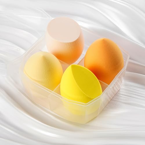Generic 4 Pcs Makeup Sponges Blender Set - Professional Beauty Sp...