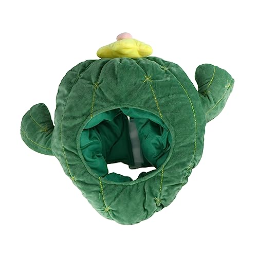 VICASKY Cartoon Cactus Hat Fluffy Party Headdress Comfortable Soft Material for Boys and Girls Adults