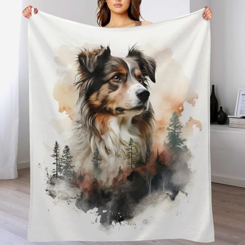 Couverture de canapé 180x200 motif chien pour cocooning - 2