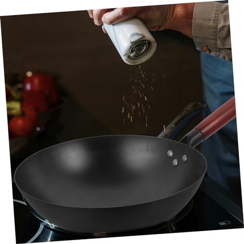 Wok para freír con mango de madera Gatuida miniatura 7