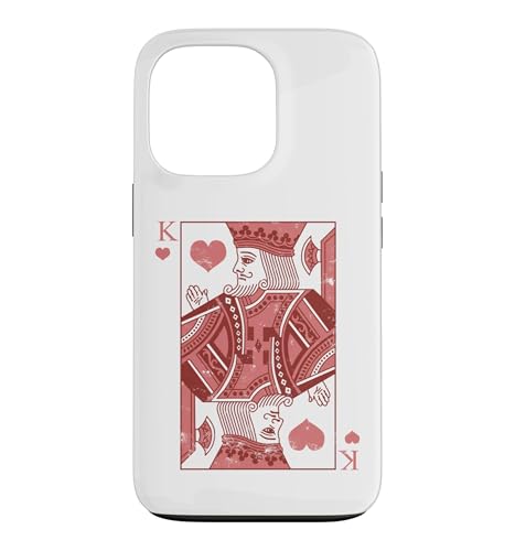 King Of Hearts Classic Card Game Icon Valentine Graphic �X�}�z�P�[�X iPhone 13 Pro �p