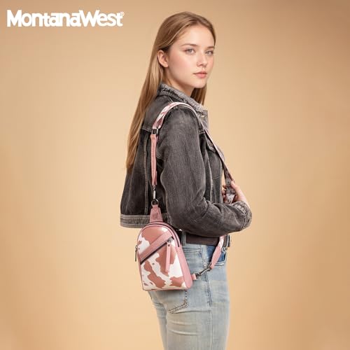 Image of Montana West Small Crossbody Sling Bag for Women Cute Cross Body Fanny Pack Purse