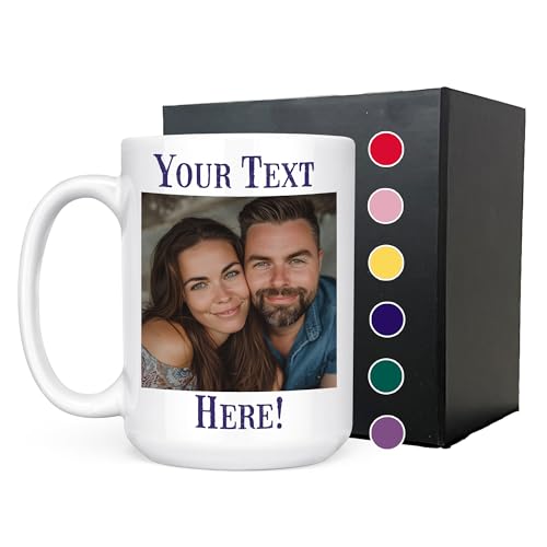 Personalized-White-15oz-Ceramic-Coffee-Mug-with-Custom-Photo-Text-Logo-or-Design-DYE-Taza-para-Cafe-Personalizadas-con-Fotos-Mothers-Day-Gift-Great-Gifts-for-Men-Women-Picture