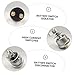 Cabilock 1Set High Battery Isolator Switch Power Cut Off Disconnect for Car Rv Boat Durable Design with Copper Terminals Prevents Energy Waste and Enhances Safety