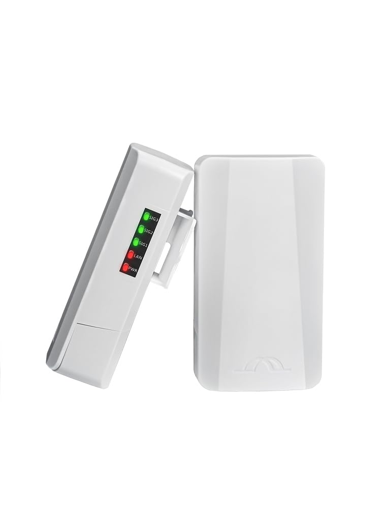 punto a punto/Multipunto Gigabit Wireless Bridge doppia banda 5.8G WiFi Ip64 a 2 KM 300Mbps ad alta velocità 8dBi Antenna ad alto guadagno Ponte senza fili CPE USR-ST508E