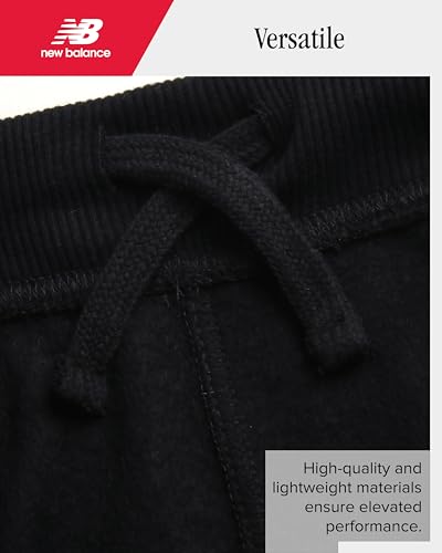 New Balance Girls Sweatpants - Soft Fleece Joggers with Drawstring Waist & Pockets - Casual Athletic Sweatpants for Girls3