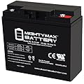 Mighty Max Battery ML18-12INT - 12 Volt 18 AH, Internal Thread (INT) Terminal, Rechargeable SLA AGM Battery