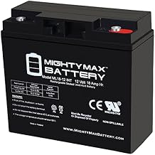 Mighty Max Battery ML18-12INT - 12 Volt 18 AH, Internal Thread INT Terminal, Rechargeable SLA AGM Battery