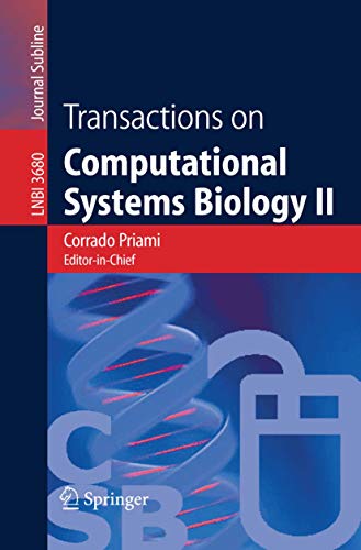 Transactions on Computational Systems Biology II (Lecture Notes in Computer Science, 3680) (v)