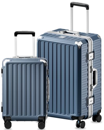 Spinner Luggage Sets with Hard Shell & Aluminum Frame