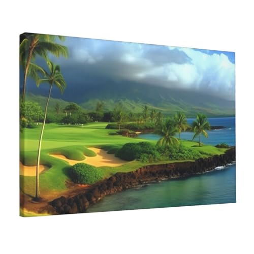Impression sur toile tropicale YoupO tableau décoratif haute définition