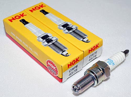 Bougie NGK CR7E 4578 pack de 2 pièces d'allumage d'origine pour moto et scooter