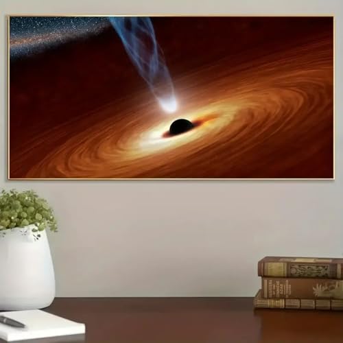 Art mural sur toile univers et tableau science-fiction 60x120 - 4