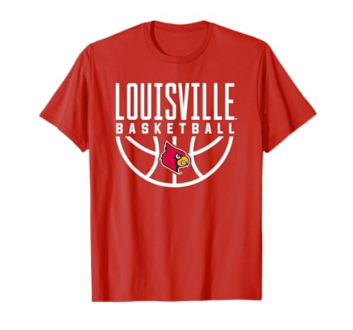 University of Louisville Cardinals Basketball Arch T-Shirt