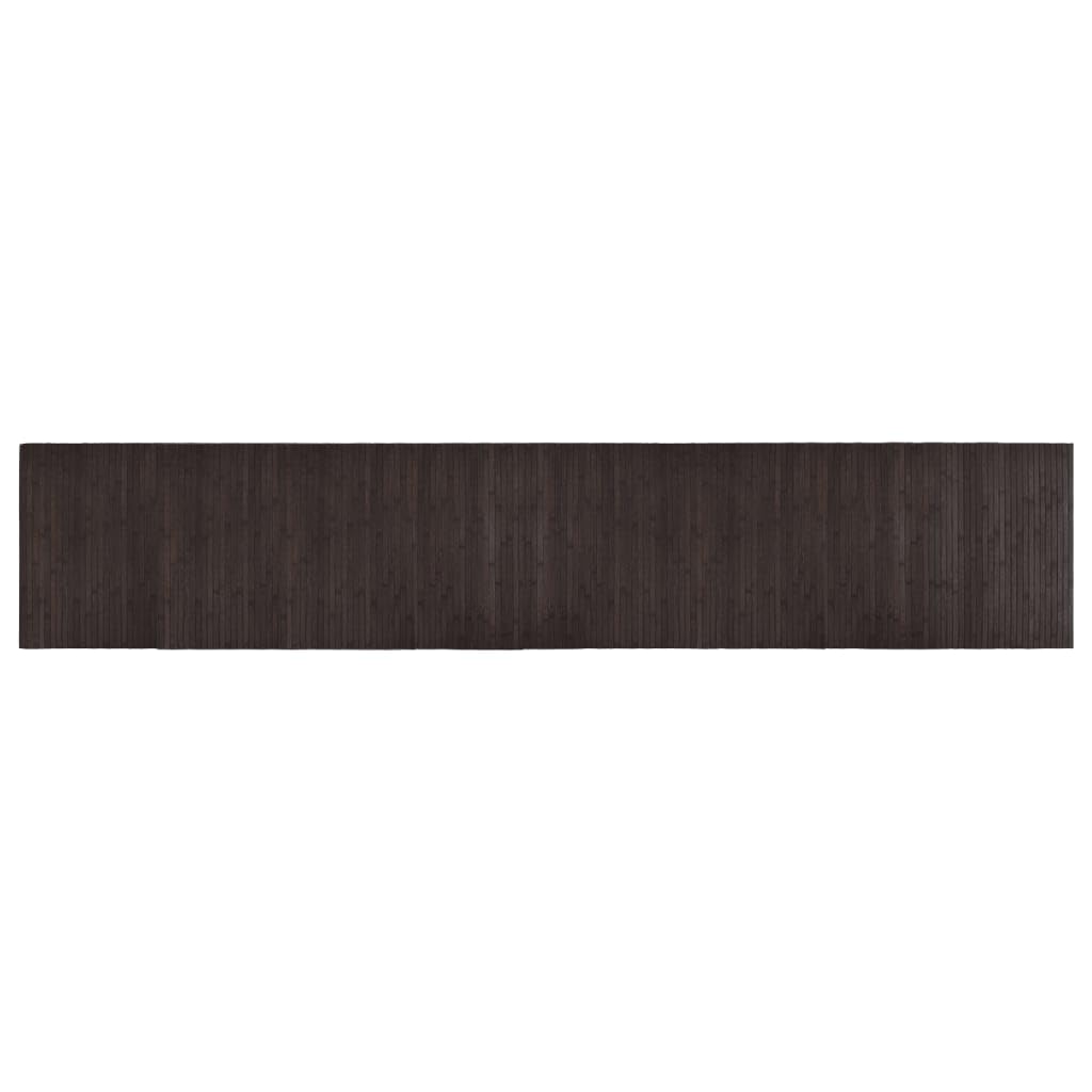 Tapis de Couloir en Bambou Antidérapant Grand Format 60x300 pour Sol de Cuisine