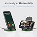 Yootech Wireless Charger,10W Max Wireless Charging Stand with Quick Adapter, Compatible with iPhone 14/14 Plus/14 Pro/14 Pro Max/13/13 Mini/13 Pro Max/SE 2022/12/11/X/8,Galaxy S22/S21/S20/S10