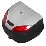 Melhor Baú Para Motos de 2025: Guia de Compra Completo! 4 Bauleto 52 Litros Smart Box 3, Pro Tork, Preto/Prata