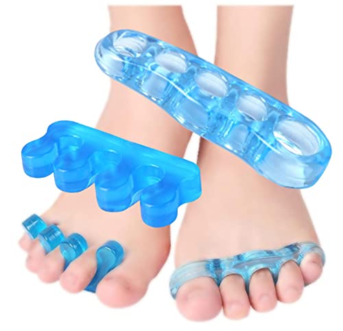 REONAS 足指セパレーター アクア 足指 ひらき 足指ストレッチ ペディキュア 疲労回復