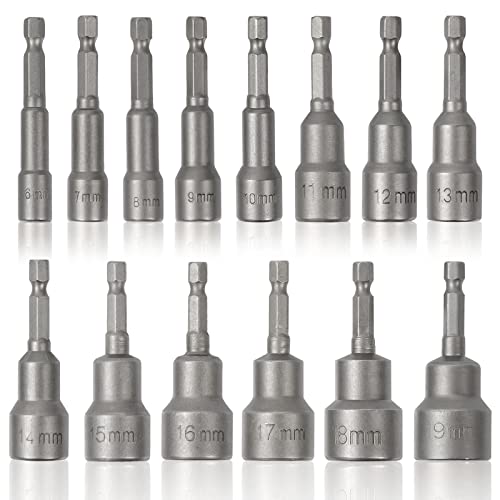 HARFINGTON 5x Sechskantschlüssel L-Form – 7/16 Zoll, Chrom-Vanadium-Stahl, Für Heimwerker