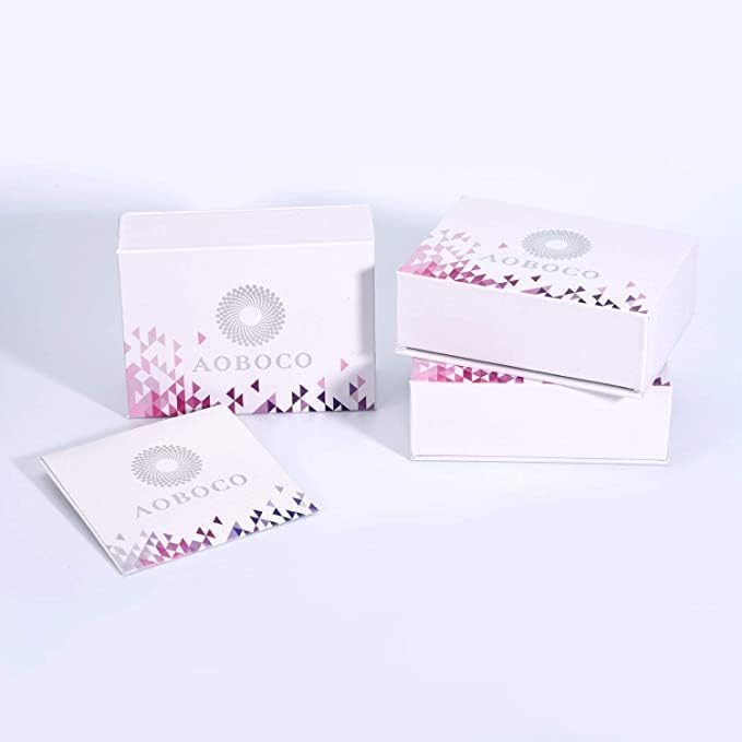 Miniatura 6 de AOBOCO Collar de brújula para mujer de plata de ley 925 con colgante de brújula de graduación, collar de viaje, joyería de graduación, regalos para