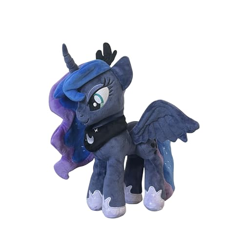 My Little Pony - Princess Luna Plush Toy - Officially Licensed Product, Soft and Cuddly Collectible for Fans and Collectors - Ideal Gift for Kids and Adults - Ages 3+