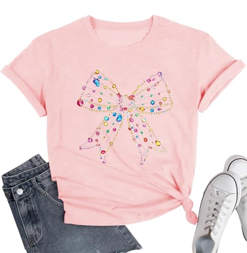 Image of Cat Shirts for Women Butterfly Graphic Tops Dandelion T Shirt Womens Vacation T-Shirt Nature Lover Tee