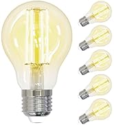 ANTELA LED E27 7W 806LM 4000K Neutral White Light Replaces 60W, Filament Style Clear, Not Dimmable, 6e...