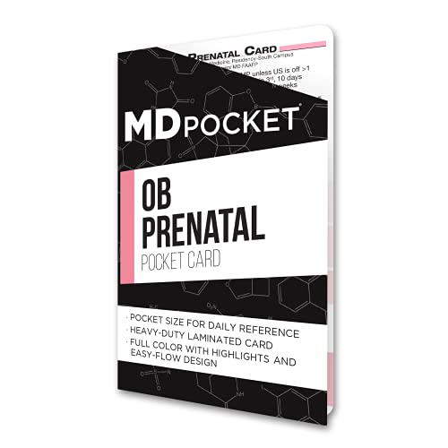 MDpocket® OB Prenatal Card