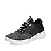 Produktbild Rieker Herren Low-Top Sneaker 13150, Männer Halbschuhe,Freizeitschuhe,Turnschuhe,Laufschuhe,schnürschuhe,schnürer,schwarz (00),43 EU / 9 UK
