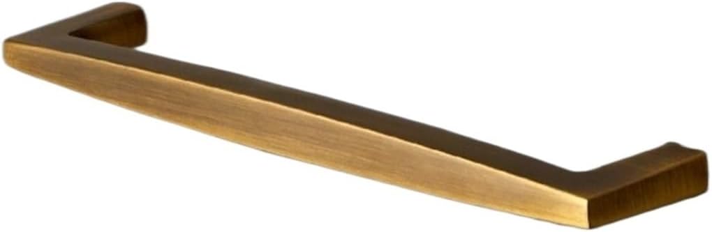 Nordic Light Luxury Golden zinc Alloy one-Word Wardrobe Long Handle Furniture Hardware Cabinet Drawer Cabinet Door Handle (Size : 6648 Gold Brushed 320)