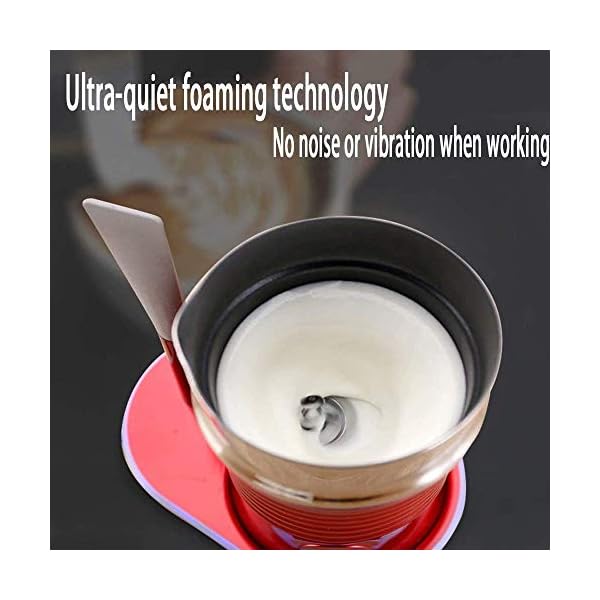 YFGQBCP 9.4oz / 240ml Batidor de Leche de Gran Capacidad eléctrica vaporizador de Leche con Agua fría y Caliente Función… - Imagen 6