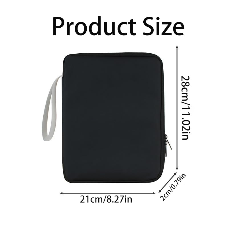 Housse de protection pour tablette 9 à 11 pouces noire Initail