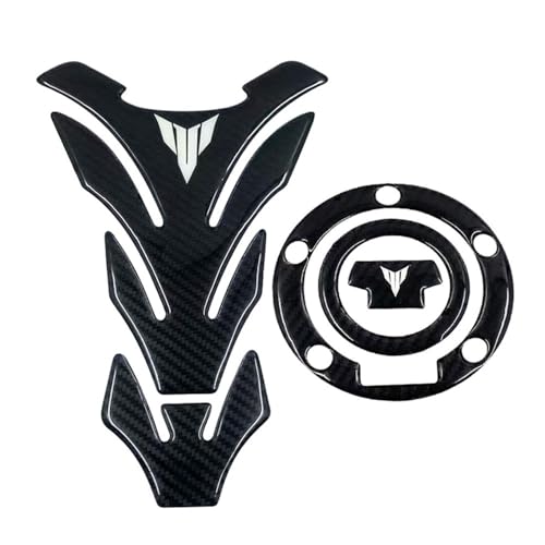 Protège-réservoir moto en carbone pour MT FZ 01 03 07 09 10