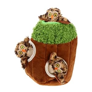 4pcs Pet Toy Hide and Seek Toys Dog Plush Toy Plush Animal Dog Toys Teething Toys Wild Life Squirrel Gift Dog Hide Plush Toy Dog Squeaky Plush Toy Dog Squeaky Toy Plush Leopard Paw