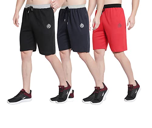 Image of OORA Men's Plus Sizes Cotton Shorts M to 5XL, 28 to 48 Inches Waistline
