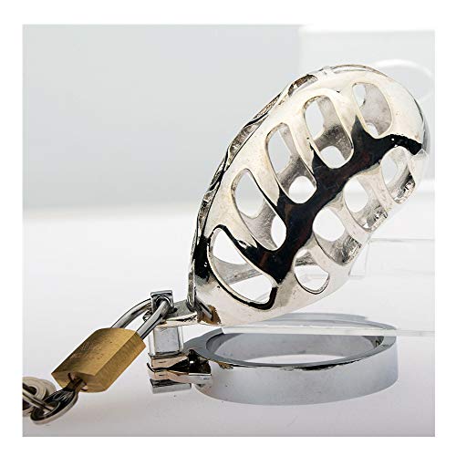 Bingx Jaula para Hombre de Acero Inoxidable