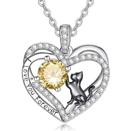 Zeuslia ���L�l�b�N���X �a�����v���[���g 925�X�^�[�����O�V���o�[ �n�[�g�l�b�N���X �����p �a���΃y���_���g �W���G���[ �� �� �� �o�� �L�D���ւ̃M�t�g, Chain Length 18+2'', �X�^�[�����O�V���o�[, �W���R��