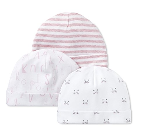 Lamaze Organic Baby Baby Girls' Organic Essentials 3 Piece Hat Set