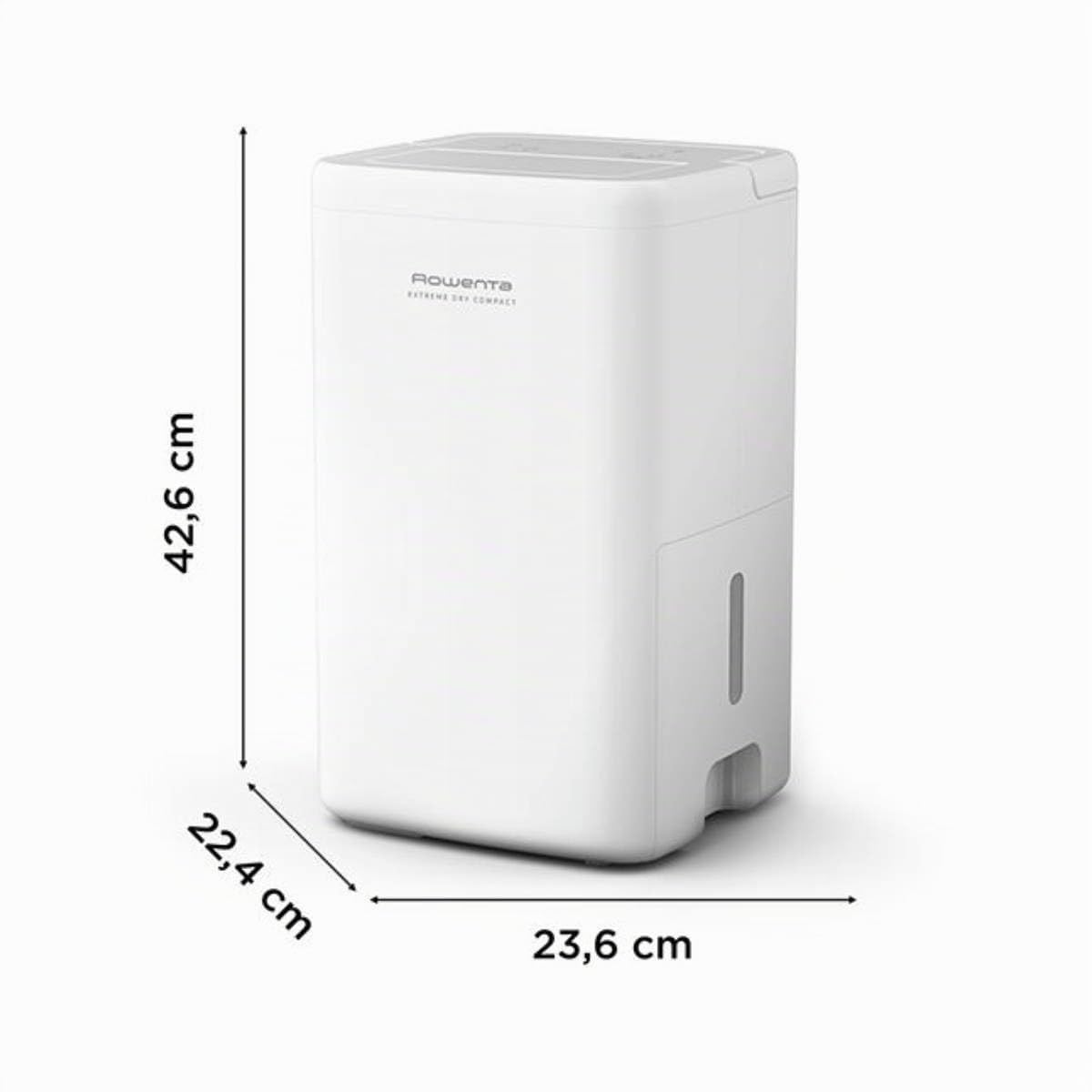 Rowenta Extreme Dry Compact, Deumidificatore, Performante (14L/giorno), Asciugatura rapida della biancheria, Tracciamento facile dell'umidità, DH5250F0