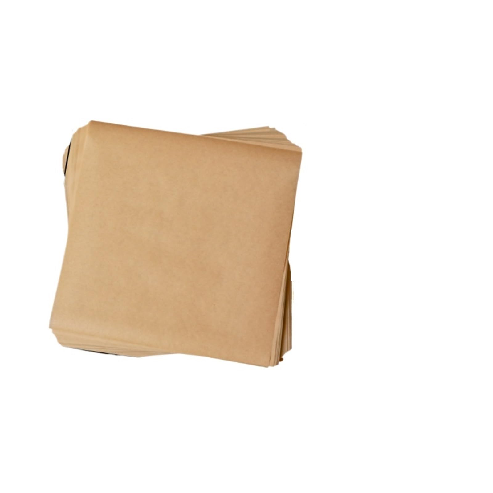 backpapier Sandwich-Geschenkpapier, Lebensmittelkorb-Einlagen, fettdichtes und antihaftbeschichtetes Backpergamentpapier(Brown 12x12in 200pcs)
