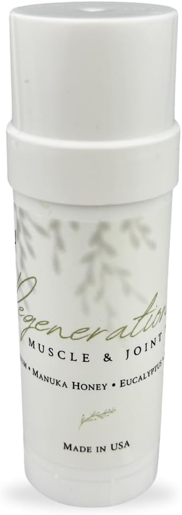 KANU Regeneration Muscle and Joint Soothing Balm Proprietary Blend of Magnesium, Manuka Honey, Eucalyptus & Menthol – Maximum Strength Formula for Aches- All Natural Ingredients-Made in The USA