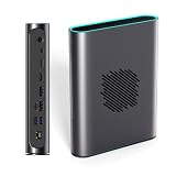 WEELIAO ONEXGPU 2:Ultimate eGPU with AMD Radeon RX 7800M,External Graphics GPU 12GB GDDR6, USB 4.0, HDMI 2.1, Dual DisplayPort 2.0, 330W GaN, M.2 2280 Storage Slot,Coming with OCuLink Cable