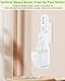 LIGHTMEUP Outlet Wall Mount Holder Only for eero 7/ eero 6 & 6+/ eero Pro 6e & Pro 6/ eero Mesh Wi-Fi System,No Messy Wires & Space Saving (1 Pack)