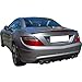IKON MOTORSPORTS Trunk Spoiler Compatible with 2011-2016 Benz SLK-Class R172 Convertible 2-Door, AMG Style Painted #149 9-149 9149 C149 Polar White ABS Rear Wing