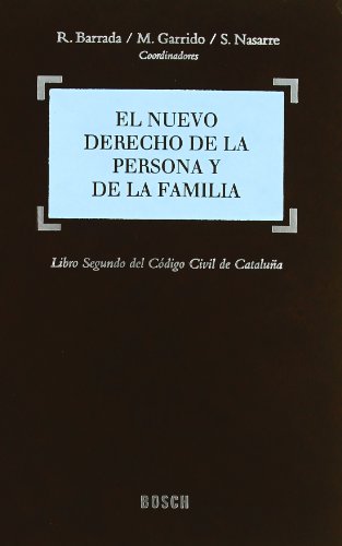 Portada de Nuevo Derecho de la Persona y de la Familia: Libro Segundo del Co Digo