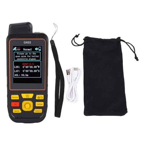 Gearwell Land Meter, GPS Area Measuring Device with 2.8 Inch Color Screen and GNSS Receiver, Agricultural Land Survey Tool