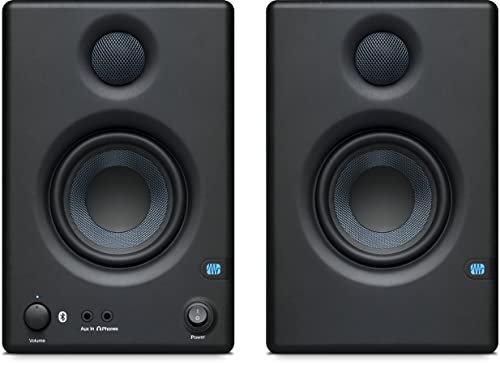 PreSonus Eris E3.5 BT, Monitor da Studio Multimediale con Bluetooth, Coppia, 3.5 ', 2 Vie, Alta Definizione Multimediale