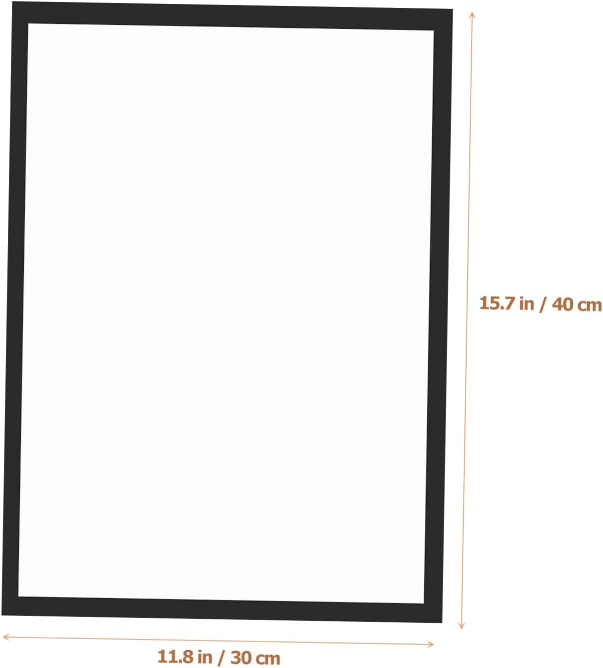 Mobestech 4Pcs Magnetic Picture Frames Self Adhesive Photo Display for Home Refrigerator Office Material for Friends and Family