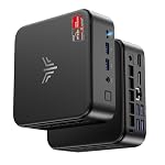 NiPoGi – NiPoGi E3B Mini PC AMD Ryzen 5 7430U (bis zu 4,3 GHz), 1TB S