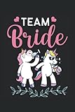 Team Bride: Kariertes Notebook Tagebuch ToDo oder Journal (15.24 x 22.86 cm) mit 120 Seiten